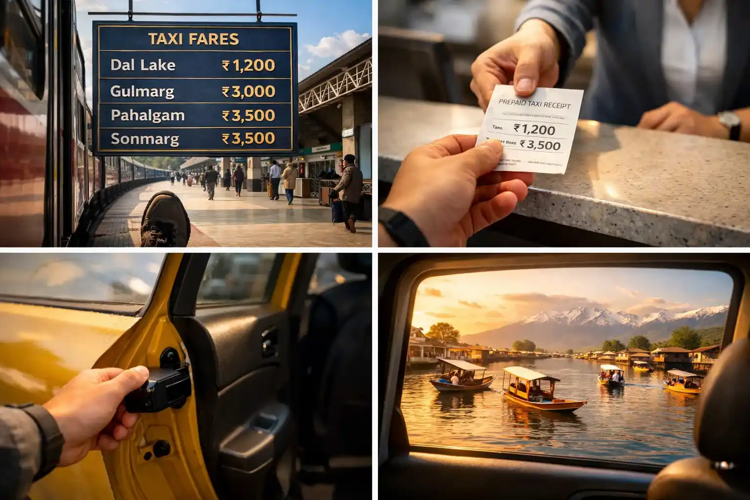 Srinagar railway station taxi booking